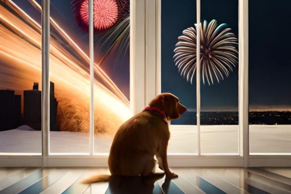 Aromaterapia para Cães com Medo de Fogos de Artifício: Estratégias que podem promover o conforto